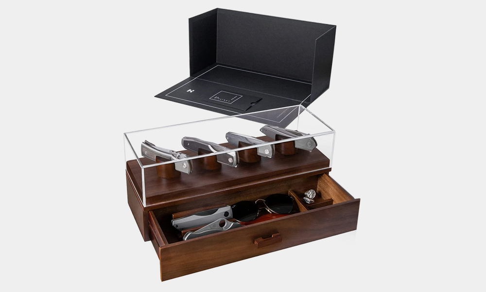 Keep Your EDC Knives Organized with the Holme & Hadfield Knife Deck