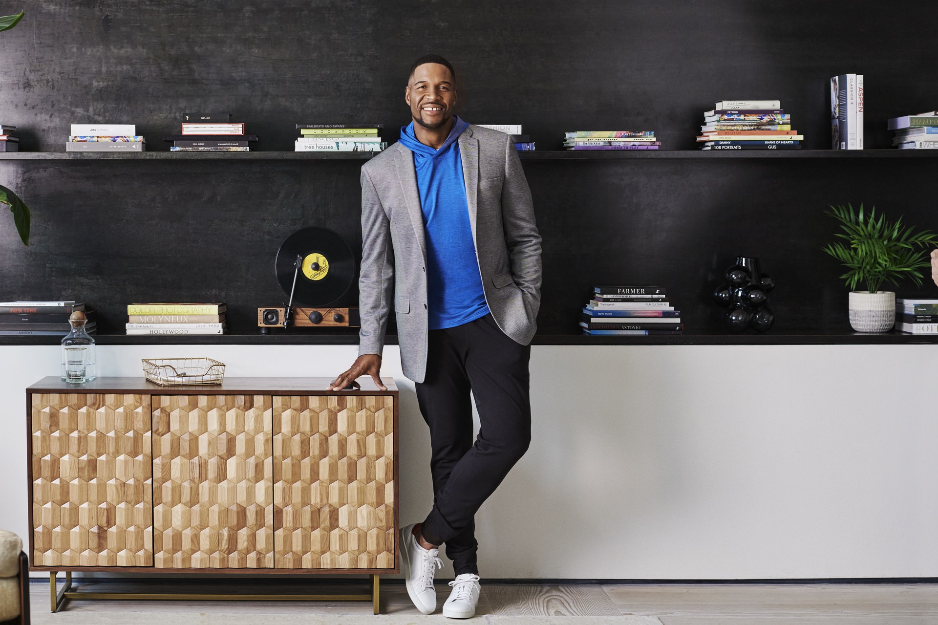 Michael Strahan’s New Loungewear Collection Available At Men’s Wearhouse Has Everything You Need To Relax In Style