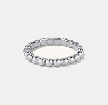 Metallic Sphere Ring