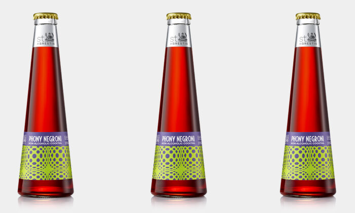 St. Agrestis Phony Negroni Non-Alcoholic Cocktail