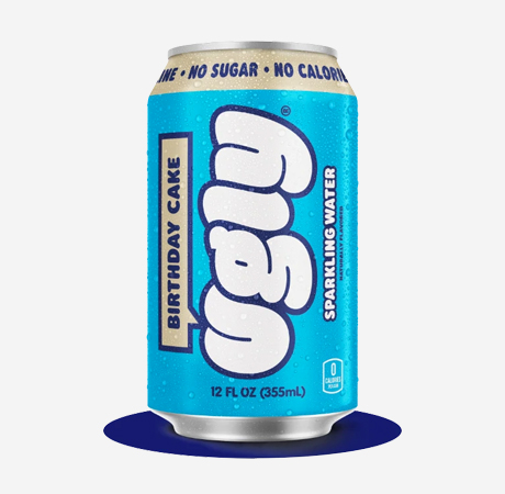 Ugly Drinks Birthday Cake Sparkling Water