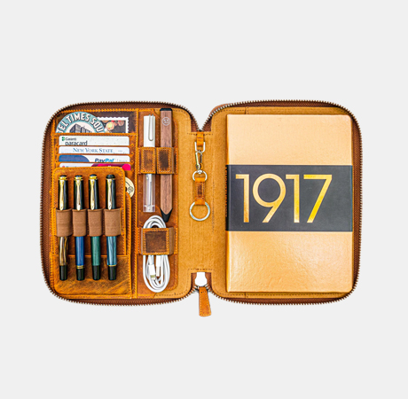 Galen Leather Co. Notebook Folio