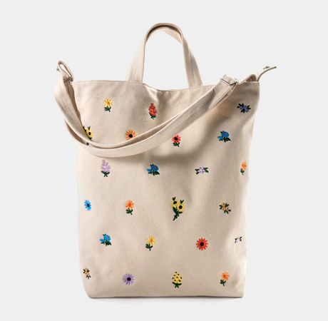 Baggu Embroidered Duck Bag