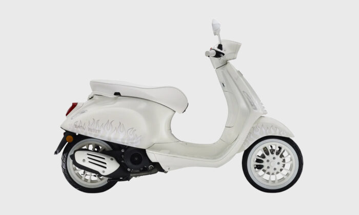 Justin Bieber x Vespa Moped
