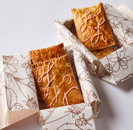Handmade Strawberry Almond Hand Tarts