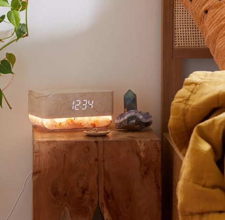 Himalayan Salt Alarm Clock
