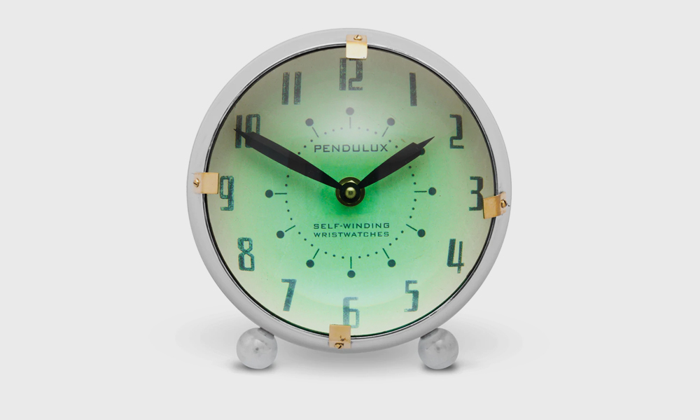 Upgrade Your Space With This Old School Orbit Table Clock