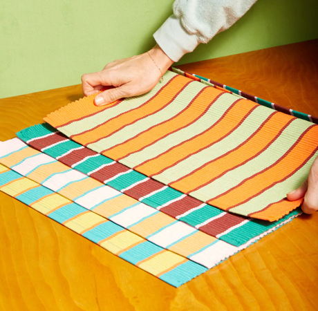 Dusen Dusen Striped Napkins and Placemats