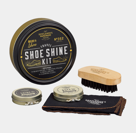 Gentleman's Hardware Travel Shoeshine Kit