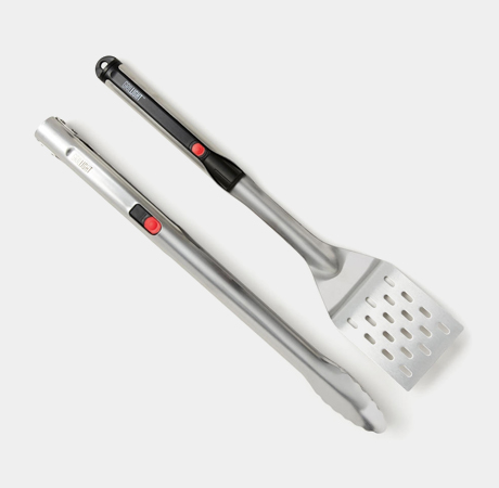 Grillight Gift Set LED Spatula and Tongs