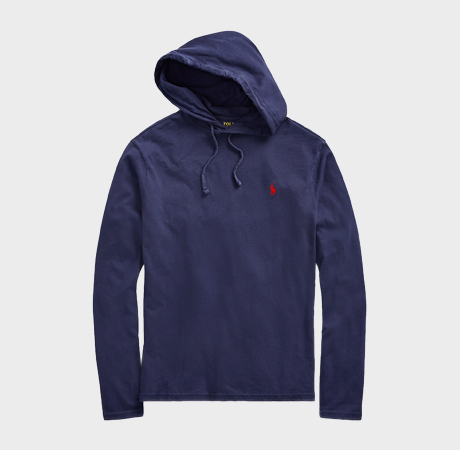 Ralph Lauren Jersey Hooded T-Shirt