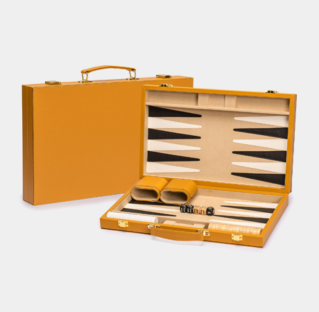 Leatherette Backgammon Game Set