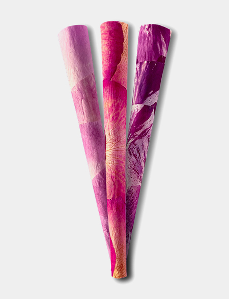 Zig Zag Rose Cones