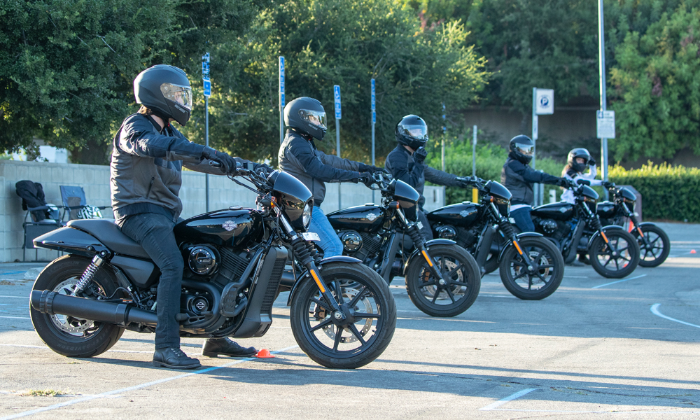 Learning How to Ride a Motorcycle for the First Time, with Harley Davidson