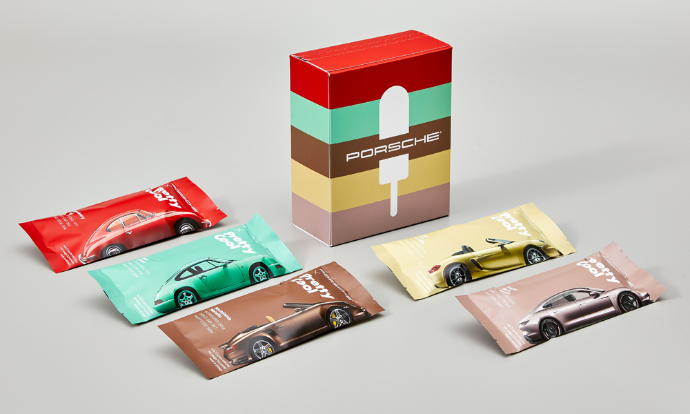 Porsche x Pretty Cool Ice Cream Pops