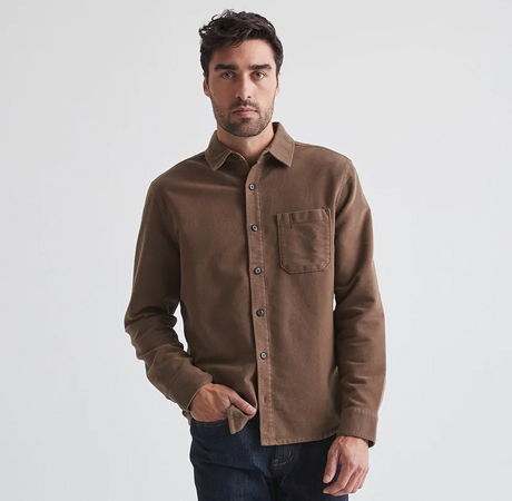 DUER No Sweat Moleskin Shirt