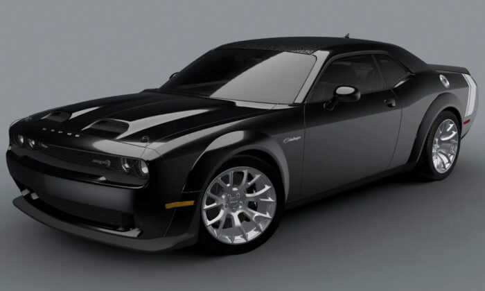 Dodge Challenger Black Ghost