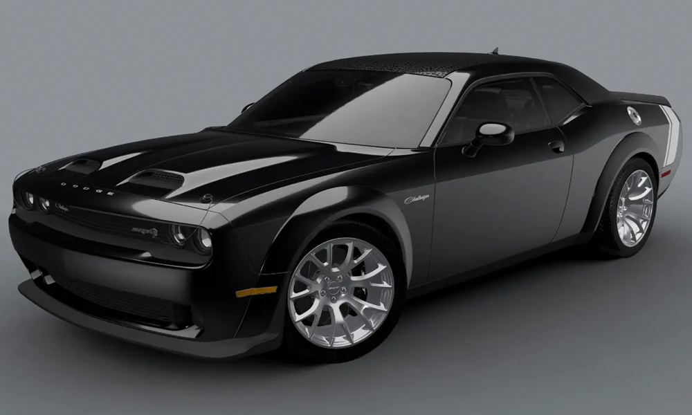 Dodge Challenger Black Ghost