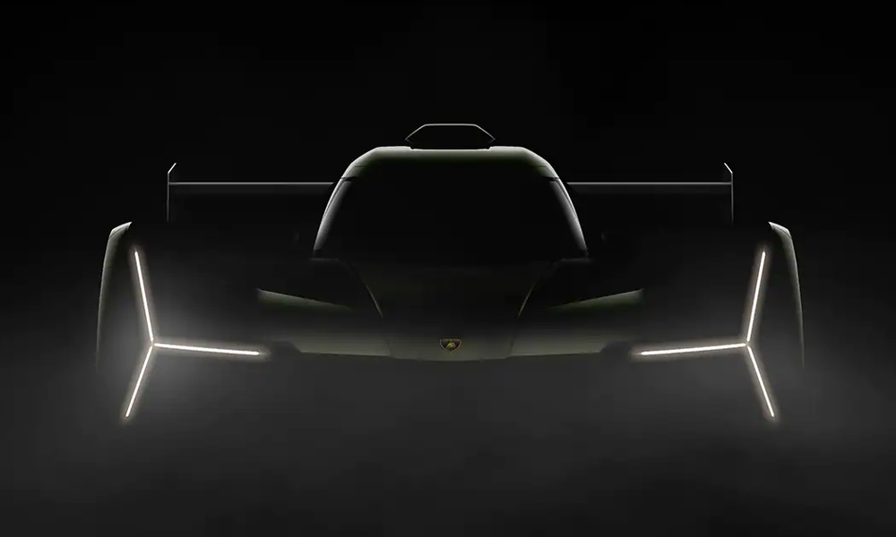Lamborghini Squadra Corse Hypercar Class LMDh Race Car