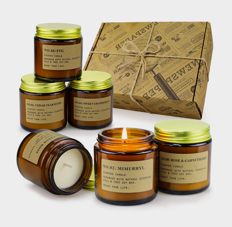 ASOEOSA Aromatherapy Candle 6-Pack