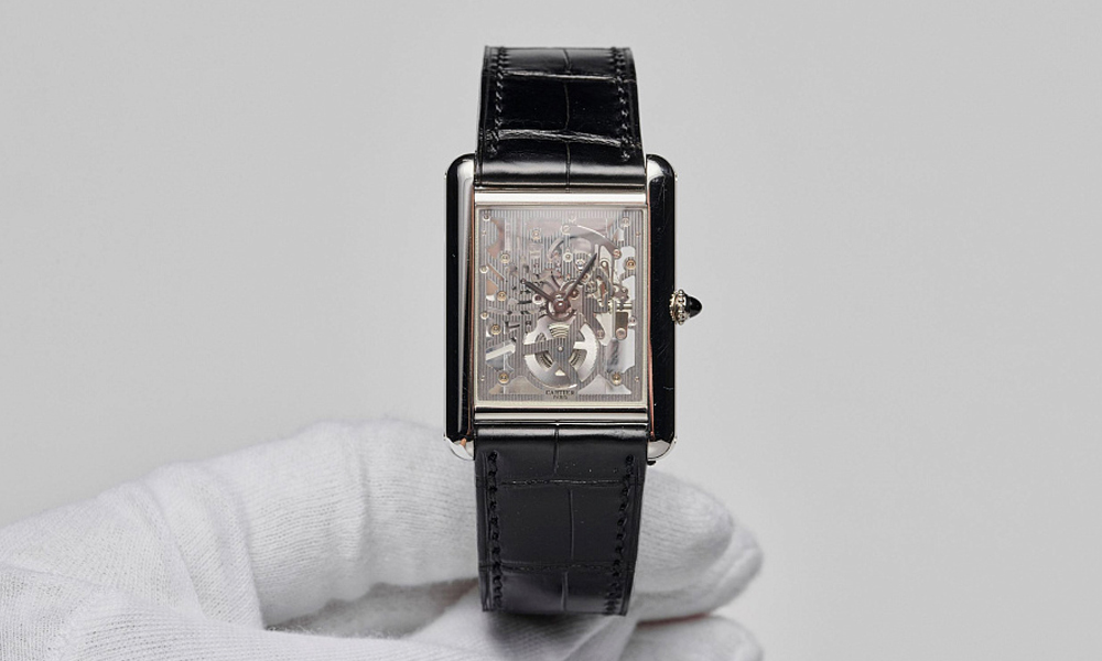 Tank Louis Cartier Skeleton Watch