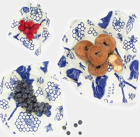 3-Pack Reusable Food Wrap