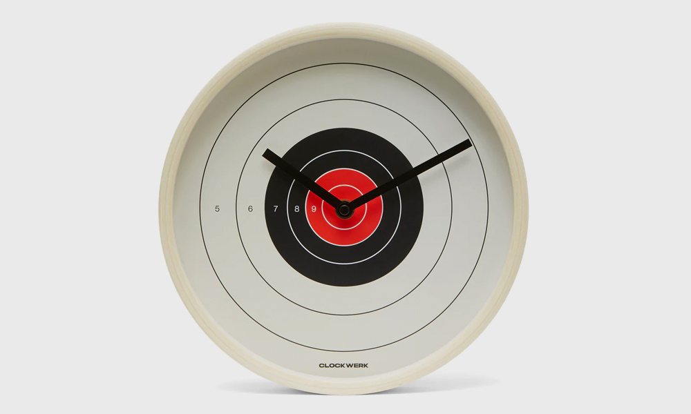Clockwerk Target Wall Clocks