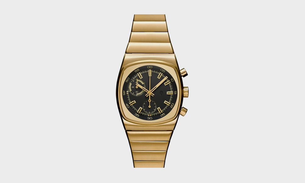 Brew Metric Gold Chronograph