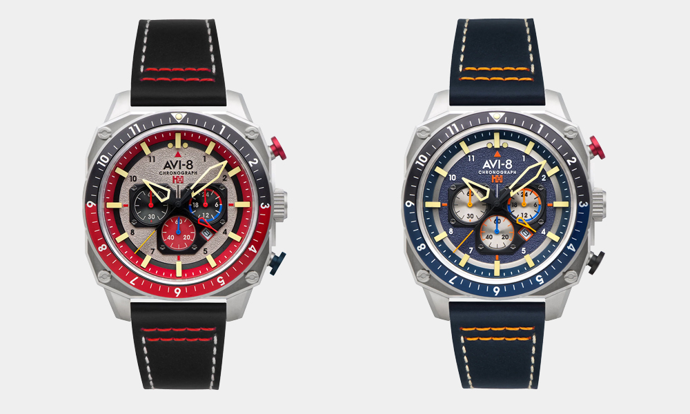 AVI-8 Hawker Hunter Dual Time Chronograph