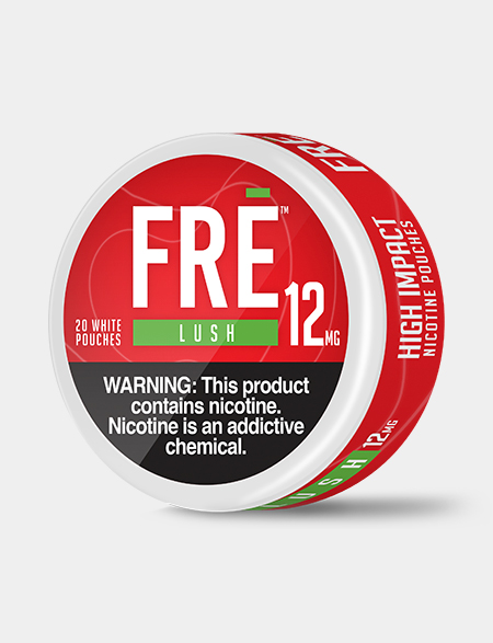 FRĒ Flavored Nicotine White Pouches