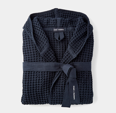 Hooded Waffle Robe