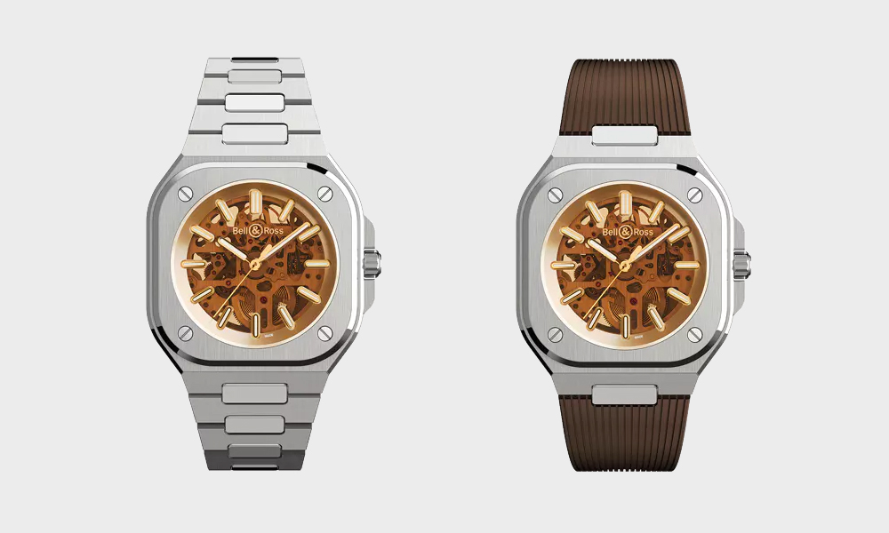 Bell & Ross BR 05 Skeleton Golden
