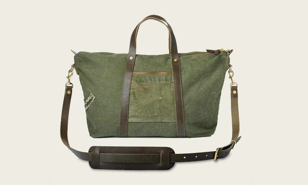 WP Standard’s Repurposed Military Travel Bag is an Homage to the Past