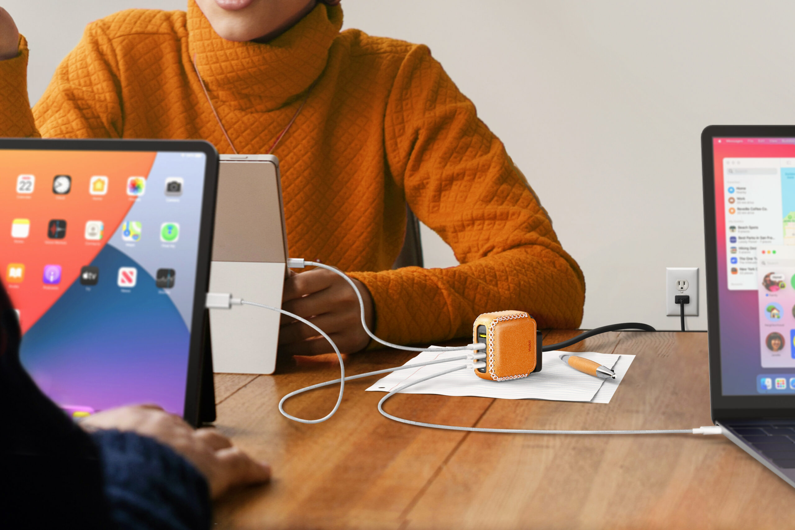 Charge All Your Devices with VogDUO’s Stylish 3-Port Charger