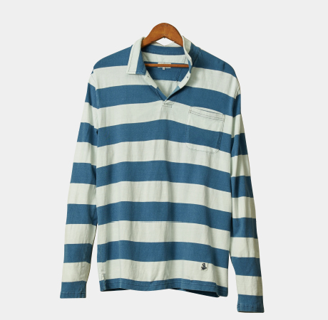 Quaker Marine Long-Sleeve Polo