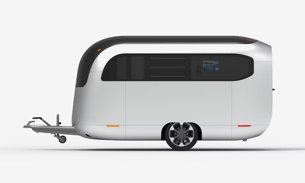 Porsche Studio x Airstream Travel Trailer