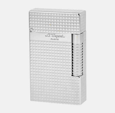 Le Grand Dupont Palladium Diamond Head Lighter