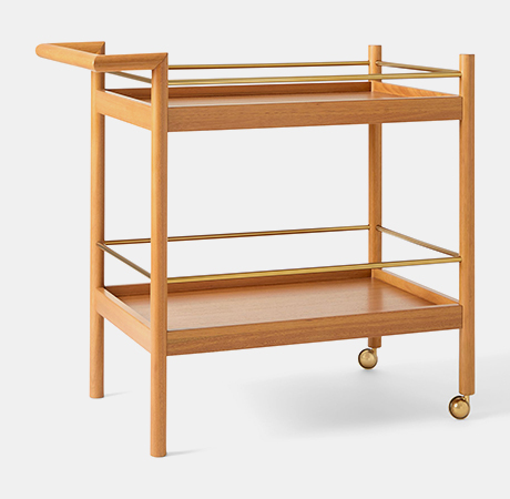 Mid-Century Bar Cart
