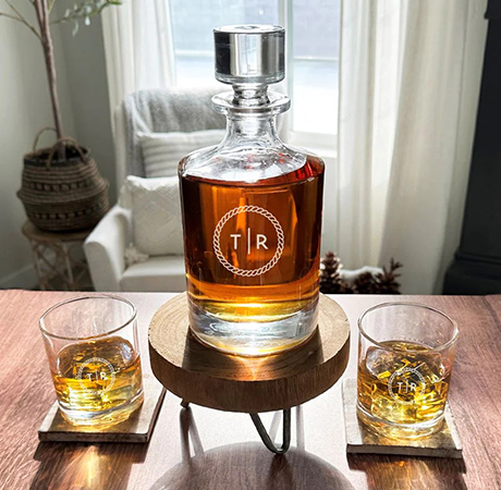 Personalized Whiskey Decanter