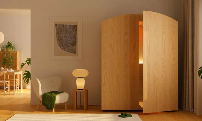 The Arc Sauna Delivers a Sensory Journey in Heat, Light, and Sound