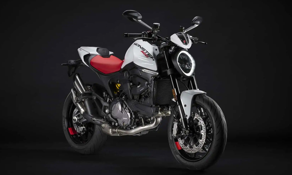2024 Ducati Monster in Iceberg White