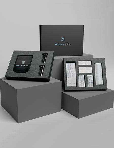 The Wellcore at Home Testing Kit