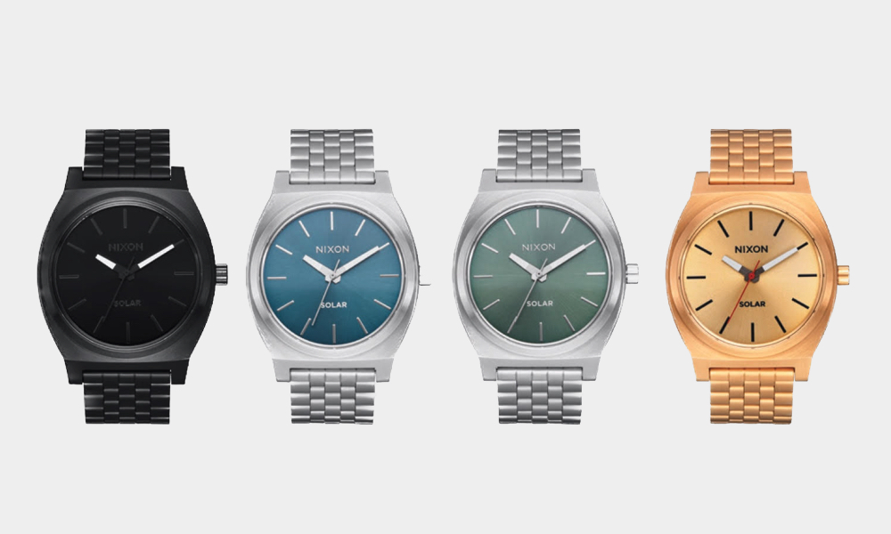 The Nixon Time Teller Solar Is the Perfect Everyday Watch With DYI Band Adjustments