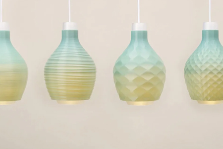 Recycled Fishing Nets Turned into 3D Printed, Coastal Breeze Philips Lamps