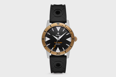 Huckberry x Zodiac Bronze Super Sea Wolf Dive Watch