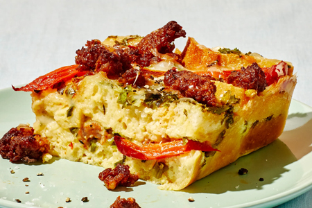 Cheesy Sausage Breakfast Casserole