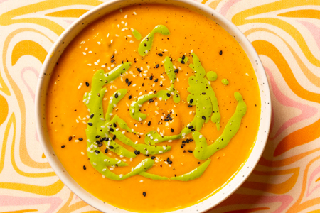 Carrot-Orange-Ginger Soup