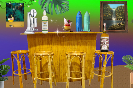 How to Turn Your Home Into a Tropical Cocktail Paradise