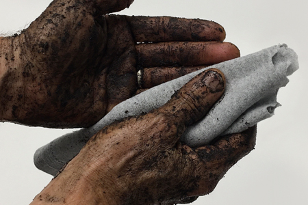 The Secret to Cleaning Dirty Hands