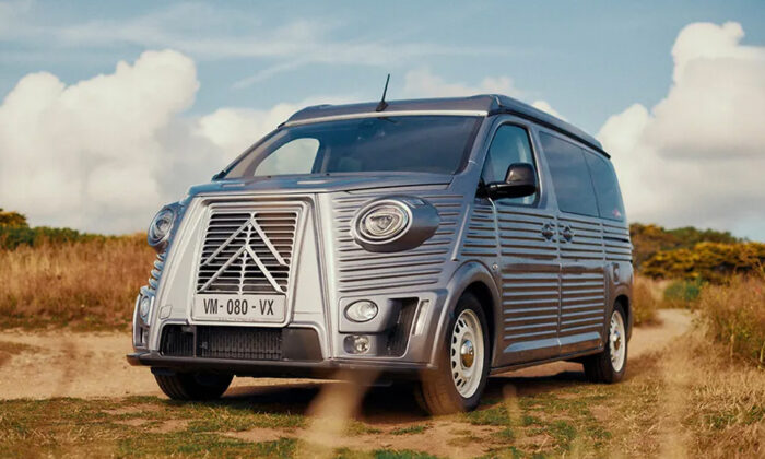 Retro Citroën Type Holidays Camper Van